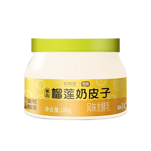 琴牌新希望榴莲奶皮子180g酸奶