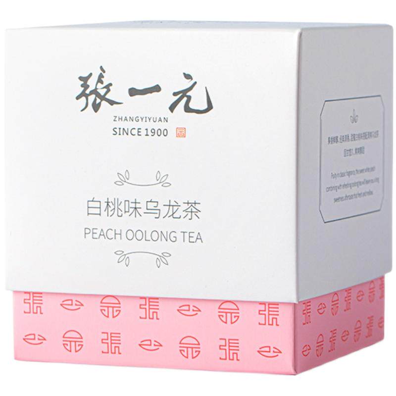 张一元茶叶白桃乌龙茶袋泡下午水果茶蜜桃乌龙冷泡茶30g（10包）