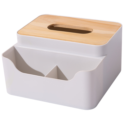 北欧创意简约家用客厅可爱多功能桌面遥控器收纳圆筒纸巾盒抽纸盒