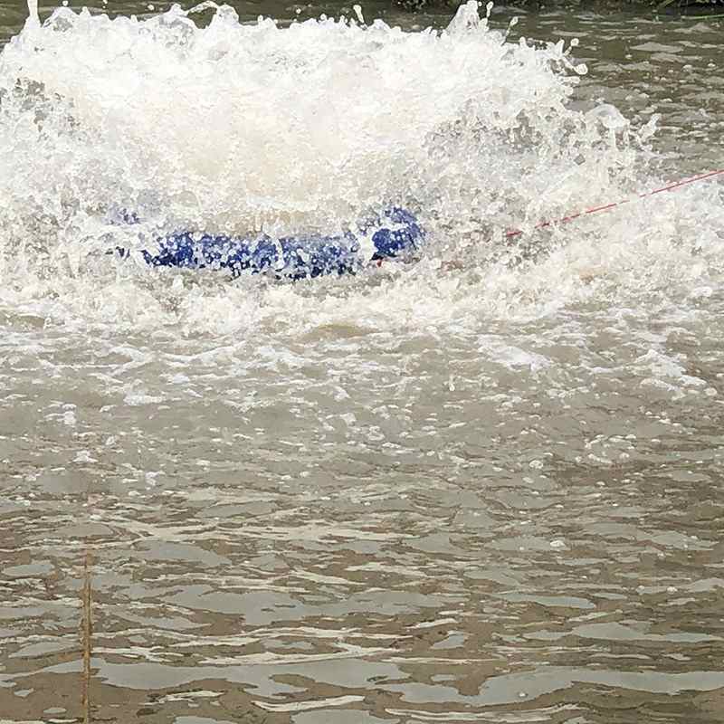 曝气多叶轮增氧泵大功率池塘增氧机养殖涌浪鱼塘养殖空气能增氧机