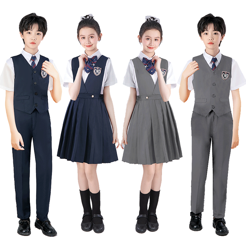 2024新款纯棉学生合唱朗诵服装