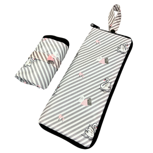 湿雨伞收纳袋防水印花卡通手提随身雨伞套吸水雨遮袋 防水雨伞包