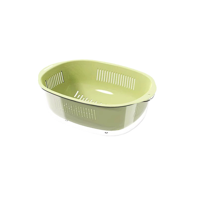 沥水篮双层加厚洗水果淘米菜篮子