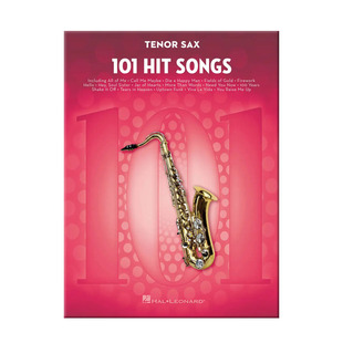 热门歌曲 101首高音萨克斯独奏 海伦德原版乐谱书 101 Hit Songs for Tenor Saxophone HL00197184