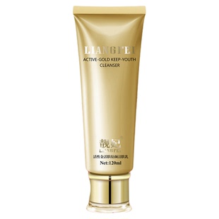 靓妃活性金洁肤乳120g深层洁面清洁毛孔女士温润泡沫洗面奶