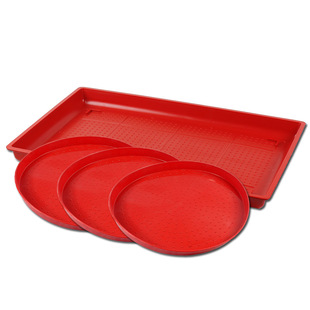 小鸡用开食盘雏鸡自由采食槽雏鸡苗饲料盘鸡鸭鹅苗开食盘鸡用料盘