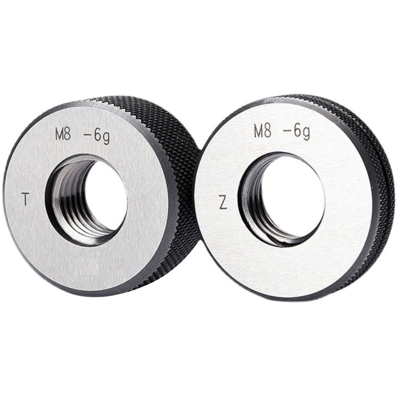 螺纹环规通止牙规M4M5M6M7M8M9M10*0.5*0.7*0.75*0.8*1*1.25*1.5