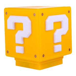 马里奥问号发声充电感应小夜灯方块灯超级桌面台灯拍拍灯氛围礼物