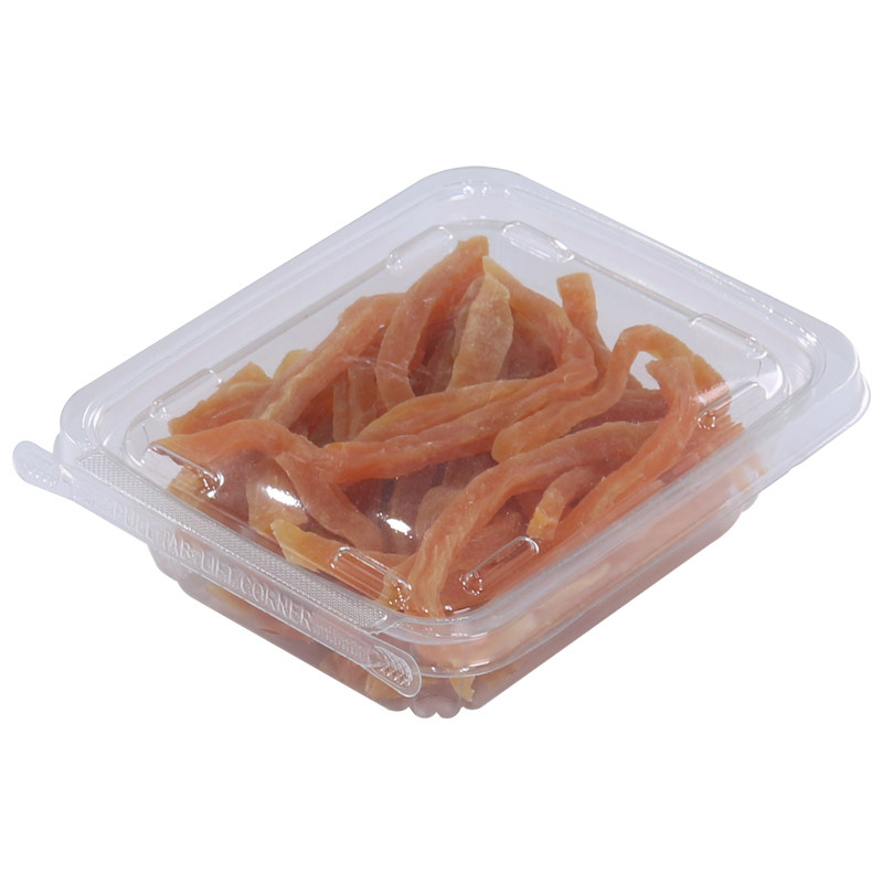 一次性干果盒子塑料透明薯干盒密封地瓜干食品山楂片盒水果包装盒