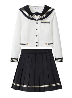 企愿星女日系JK水手服甜美收腰