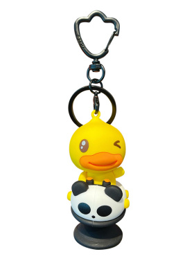 B.Duck钥匙扣装饰公仔车载钥匙链