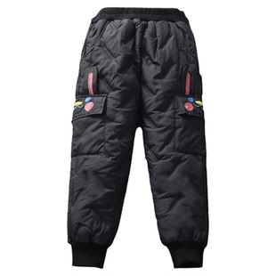 爱妮萌萌女童滑雪裤子秋冬2025新款加绒保暖棉裤女大童防水冲锋裤