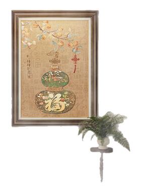 葫芦挂画百福图玄关画2025新款