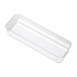 桌面收纳盒抽屉化妆品分隔整理盒办公桌亚克力长方形透明小盒子