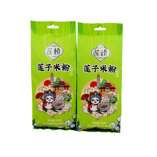 广安岳池米粉莲桥莲子300克/袋米粉干米粉四川米粉家用小包装