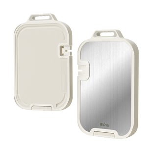 velosan温仑山菜板抗菌防霉家用不锈钢双面砧板案板厨房切菜粘板