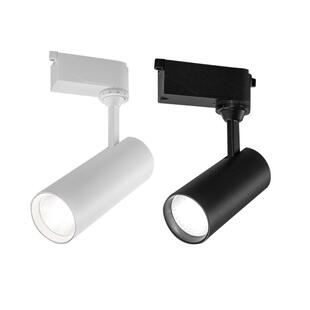 雷士照明led轨道射灯cob明装导轨三线服装店背景墙商用聚光灯5w12