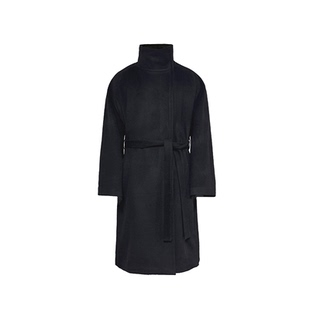 JCAESAR COAT 斜拉链系带大衣 高克重60%羊毛 微宽松 长短双版本