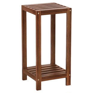 双层实木质室内花架子阳台多层落地绿萝植物架客厅组合花盆爬置物