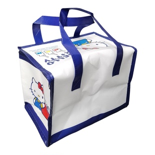外单卡通大容量防水覆膜铝箔保温便当包午餐袋带饭包手拎包
