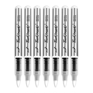 touchmark白色高光直液式丙烯马克笔软头单支自选丙烯笔小学生美术专用不透色可叠色水彩笔黑色红色记号笔