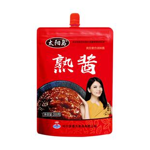 太阳岛熟酱150g*10袋 拧嘴装东北大酱复合黄豆酱拌饭酱黄瓜蘸菜酱