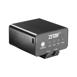 ZITAY希铁14.4V外置外接电池适用NIKON尼康Z9 Z8佳能R52单反相机供电97Wh大容量假电池直播延迟拍摄充电宝