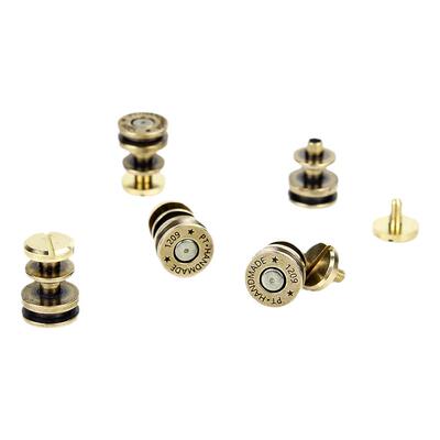 便捷装饰子弹螺丝快扣黄铜鞋带扣