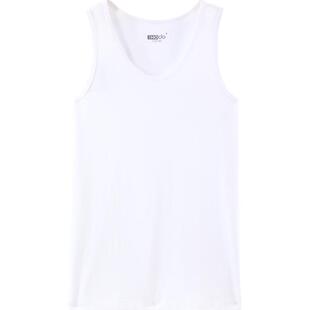 红豆男士背心夏季薄款莫代尔棉圆领男式内衣跨栏运动打底弹力汗衫