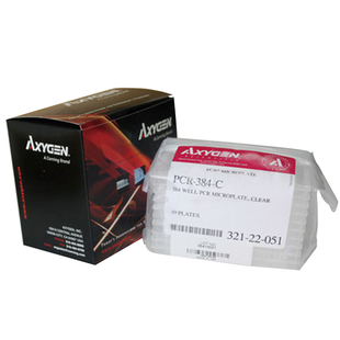 Axygen 96孔PCR板 384孔荧光定量PCR板 无裙边96孔板 PCR-96-C PCR-96M2-HS-C PCR-384-C UC-500 PCR-TS
