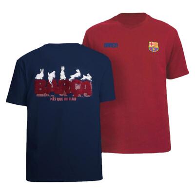 巴萨球迷T恤官方正品兔年限定