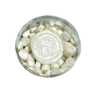 火漆蜡粒160粒透明火漆印章蜡粒珠光信封封口火漆蜡请柬请帖封印