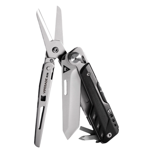 蝰蛇户外渔猎多功能剪刀随身装备钓鱼小刀应急组合工具破窗锤 K26