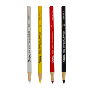 三福Sharpie黑白色陶瓷器Peel-Off china可剥拉线蜡笔 线条设计笔