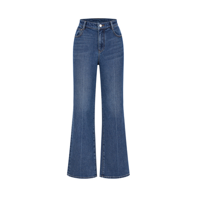 indicia标记商场同款2025冬季新款简约百搭显瘦牛仔裤 F2D5NK485F