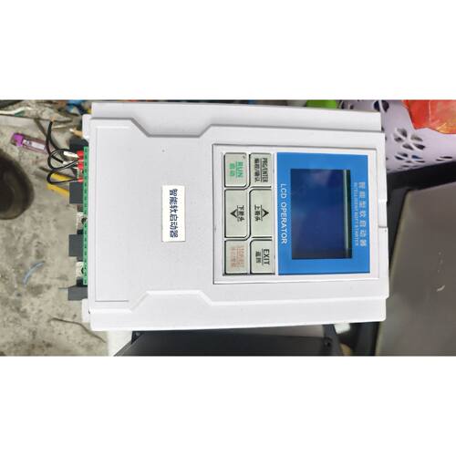 可维修R822KW在线式电机软启动器带LCD显示屏和编程按钮输入AC380