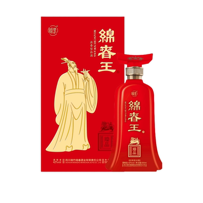 绵春王臻品浓香型42度礼盒单瓶装