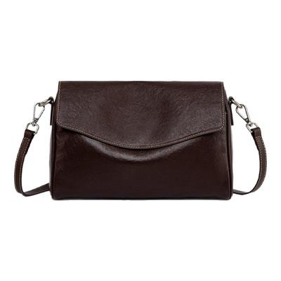 真皮小方包女士2025新款高级感软皮单肩包大容量通勤女款斜挎包