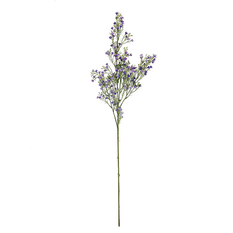 【银河碎梦】高品质永生满天星仿真花紫色薰衣草丁香高枝干花客厅