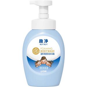 LION狮王泡泡沐浴露温和全家适用