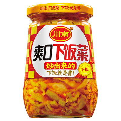 川南丨爽口下饭菜380g丨开盖即食
