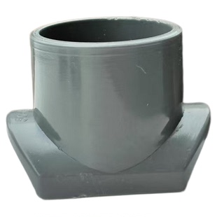 UPVC马鞍座管件塑料鞍形增接口弧形代三通水管分水接头 胶水粘接