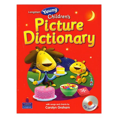 朗文英语少儿图片词典+CD 英文原版 Longman young Childrens Picture Dictionary 彩图字典 纯全英文版正版原著进口原版英语书籍