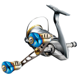 日本LIVRE纺车轮水滴轮改装配件樱花粉钛彩色摇臂摇把握丸平衡杆