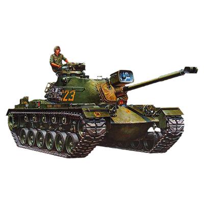 田宫M48A3巴顿中型坦克拼装模型