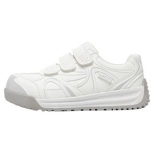 feiyue/飞跃女鞋魔术贴运动鞋2026春夏新款透气厚底丑萌小白鞋子