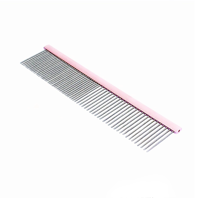 约克夏迷你面梳排梳扎头