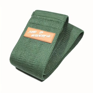 Grom瑜伽弹力带练臀翘臀神器针织阻力带力量训练高弹腿部瑜伽带