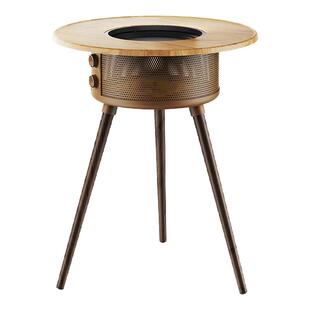 艾美特围炉煮茶桌取暖器家用烤火炉速热小魔桌电暖气暖炉AIR13PRO