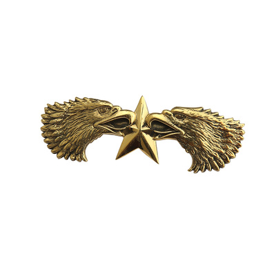 老鹰财布扣装饰扣纯铜